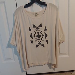 Ya elbow length blouse, women's M